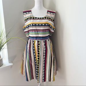 Kate Spade Saturday Aztec Cut Out Dress.  Size M.
